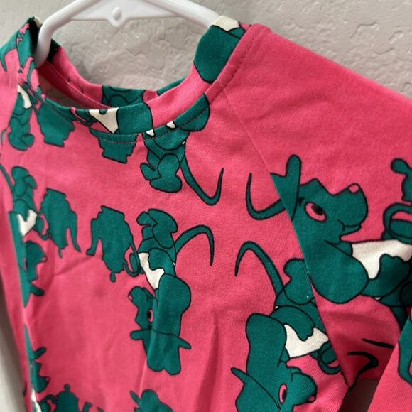 NWT Alba of Denmark I Love Pepper Dogs All You Need Tee - Picture 2 of 6